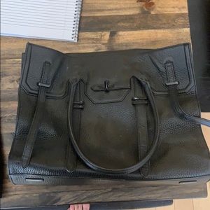 Rebecca Minkoff black leather purse